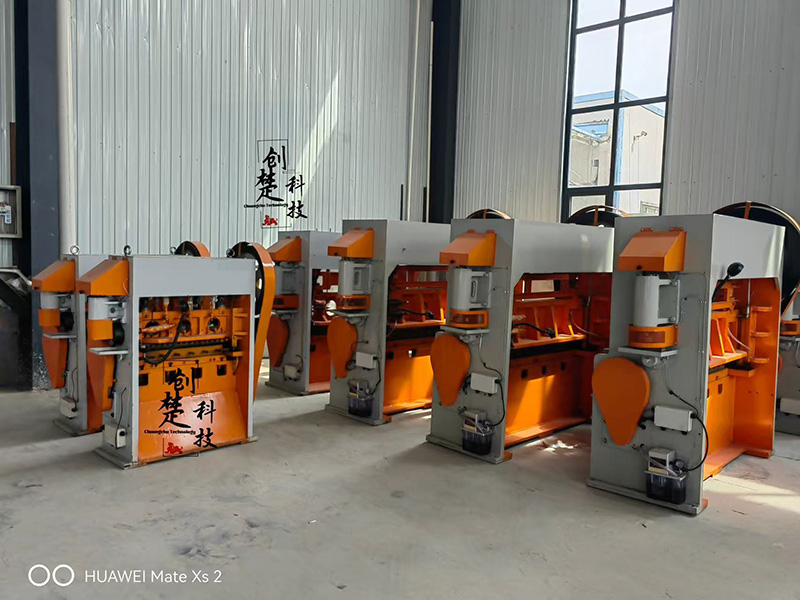 Steel mesh machine